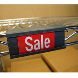 Plastic Label Holder/Grey