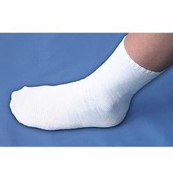 White Athletic Try-on Sock