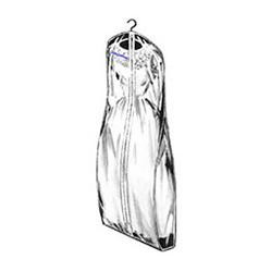 24w X 72h Clear Bridal Gown