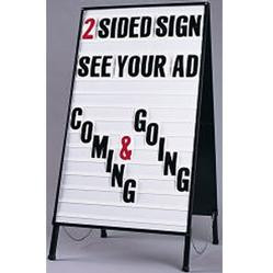 Changeable Letter A-Frame Sign