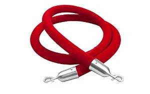 Crowd Control Red Velvet Rope