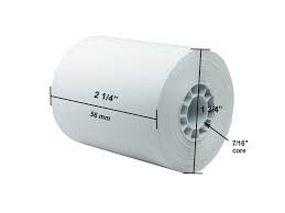 2-1/4 x 85' Thermal Roll Paper  7/16 Core 50 rolls/Case