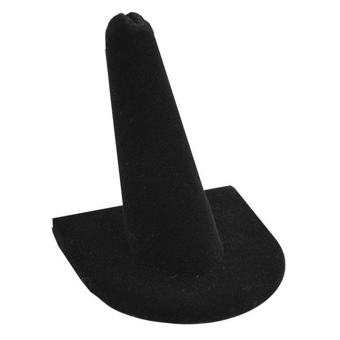 Long Finger Ring Display / Black Velvet