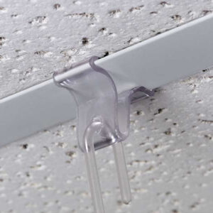Clear Ceiling Grid Clip