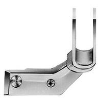 Snap-on saddle Rect. Tube