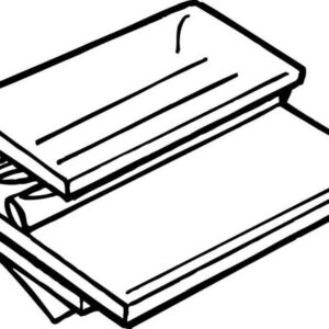 1" Peel-n-Stick Banner Holder
