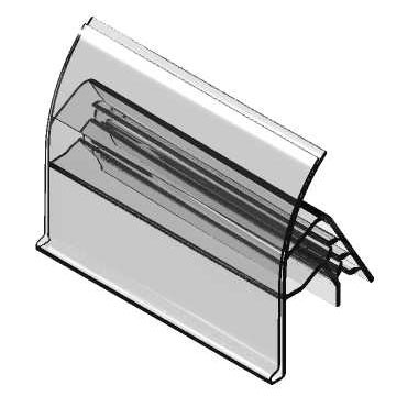 Label Holder for Visi-Bin