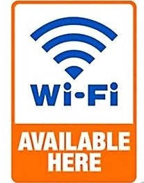 WiFi Here Decal