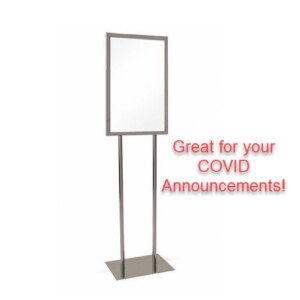 14x 22 Bulletin Sign Holder