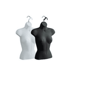 Hanging Female Shirt Half-Round Form