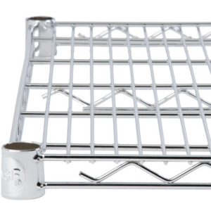 18" D x 24" L Heavy Wire Shelf/Chrome