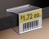 Wood Shelf Ticket Holder