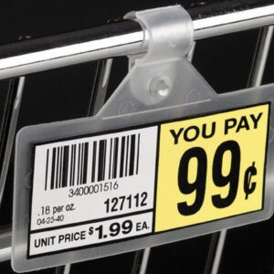 Fold-n-Hold Label Holder 3"W x 1-1/4"H