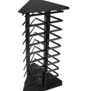 3-Side Rotating Earring Stand in Clear