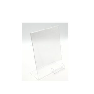 Countertop Brochure Holder w/ Business Card Holder