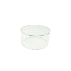Acrylic Cylinder Riser 6"D x 3"H