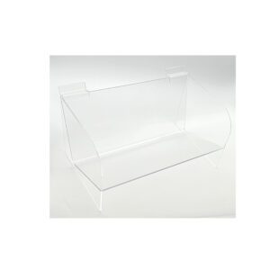 Acrylic Slatwall Compact-Disc Shelves Display