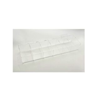Slatwall Bin Tray w/6 Compartments