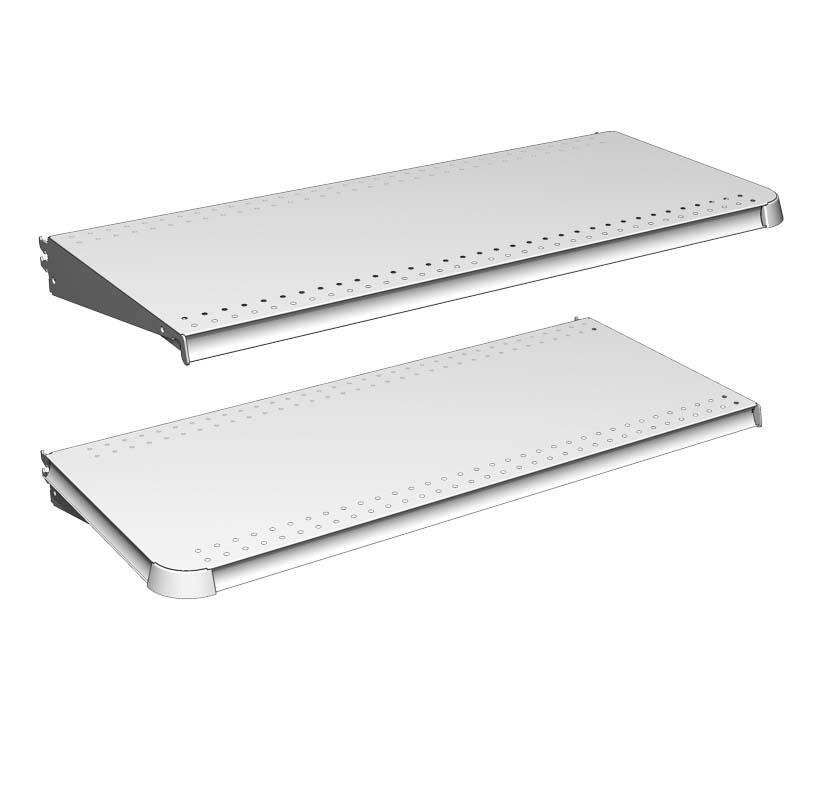 Lozier Contoured End Shelf - Image 2