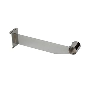 12" Hangrail Bracket for 1-1/4" Rod/Chrome