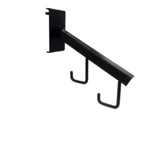 2-Hook Grid Waterfall/Black