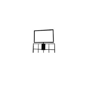 Grid Signholder 7" x 11" Black