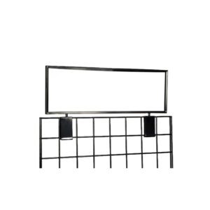 Grid Signholder 7 x 22 Black