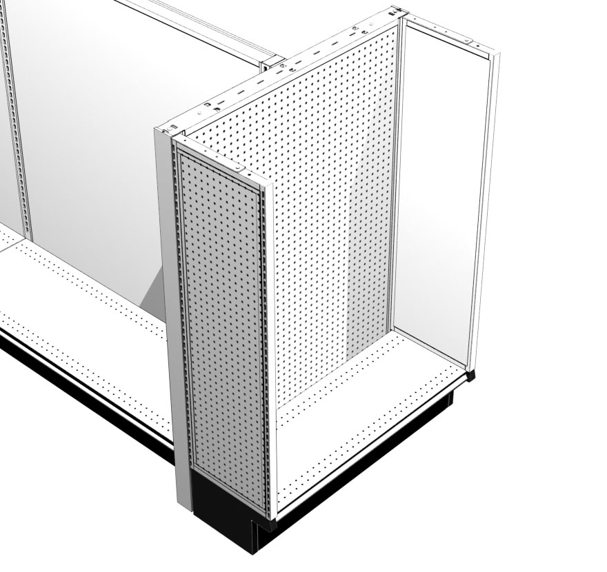 Lozier Flush Accessory Panel Connector (APW) - Image 2