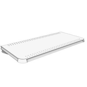 Lozier Contoured End Shelf