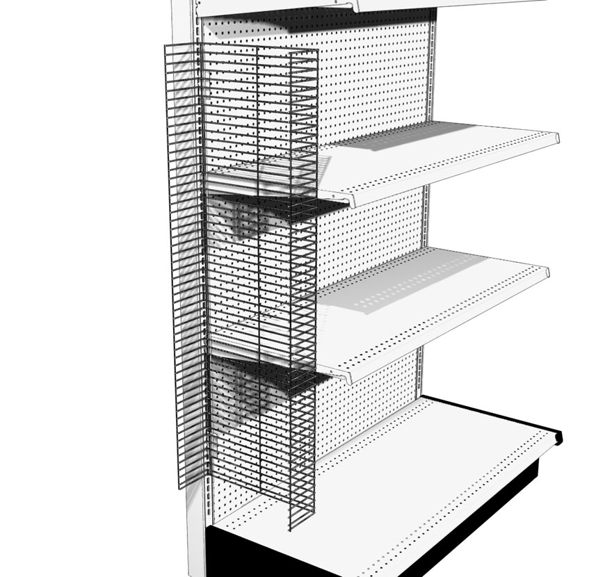 Wire Wing Panel Without Welded Brackets - Image 2