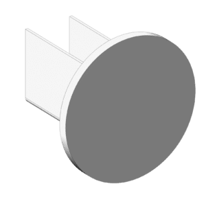 Hangrod Assembly End Cap BCP Chrome Plated