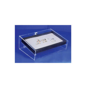Acrylic Jewelry Tray Case w/Lock