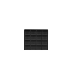 16-Compartment Tray Liner/ Flocked Black