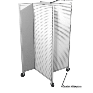 Lozier Four Way Displayer Caster Kit & Top Cover