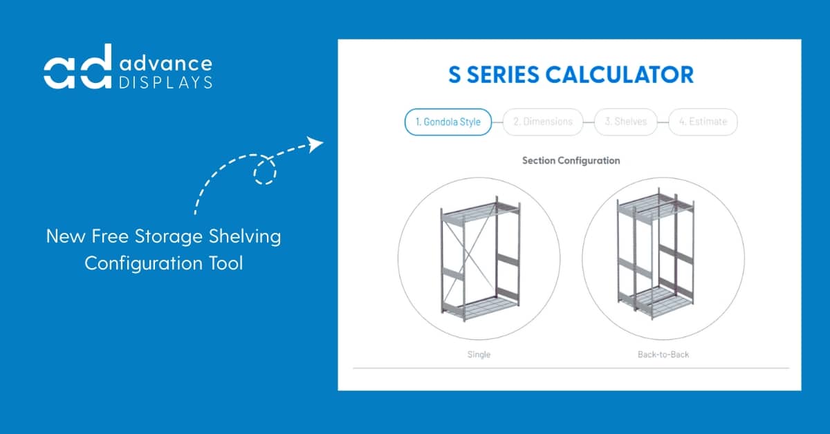 New Free Storage Shelving Configuration Tool: Design Your S-Series Shelving System in Minutes