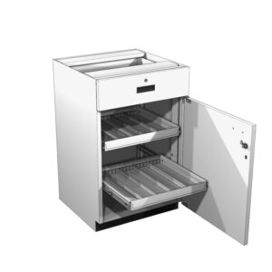 Lozier Rx Narcotics Unit WHT CHR