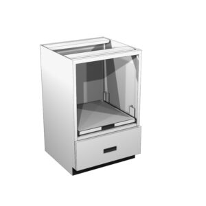 RX Printer Unit 1S8 WHT Body / CHR Base