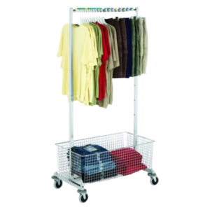 Rolling Rack With Basket