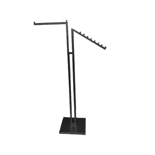 2-Way w/ 1 Straight and 1 Slant Arm - Square Tubing