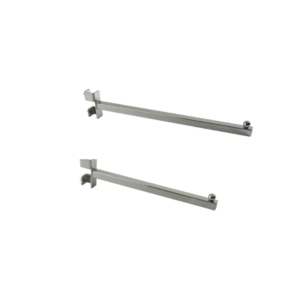 Straight Twist-on Arm for Square Tubing Rack