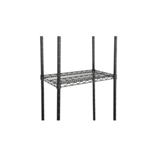 Stationary Wire Shelving Posts (Set of 4)