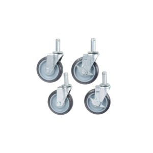 5" Mobil Wire Shelving Casters (Set of 4)