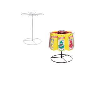 8 Peg Counter Spinner Rack