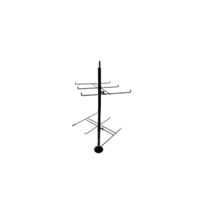 34" Pole w/2 Hook Spinner racks