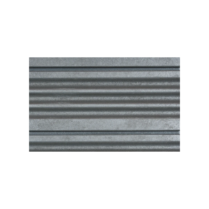 Corrugated Metal 3D Textured Slatwall - Galvanized