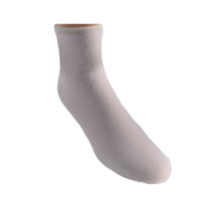 White Athletic Try-on Sock