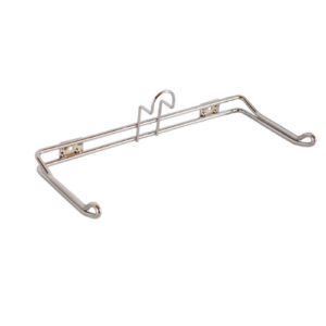 Chrome Wall Mount Bag Rack
