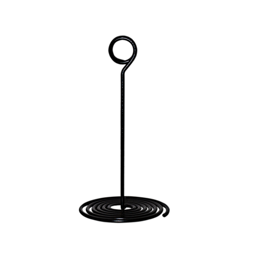 5" Overall Height Spiral Base Card Holder