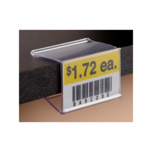 Wood Shelf Ticket Holder