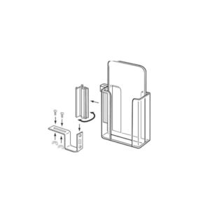 Double-Sided Brochure Holder